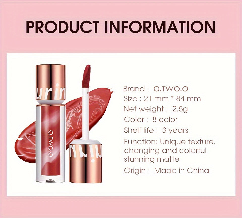 O.TWO.O Lip Tint Matte Long Lasting Waterproof