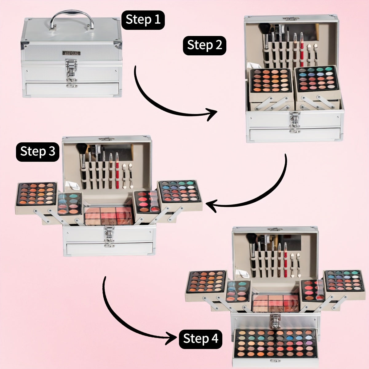 127pcs/Set Idea Pro Makeup Gift Box for Mother'S Days