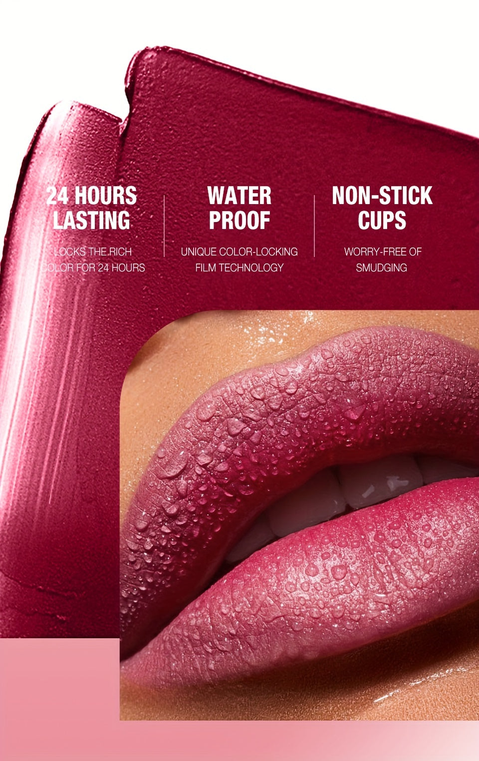 O.TWO.O Lip Tint Matte Long Lasting Waterproof
