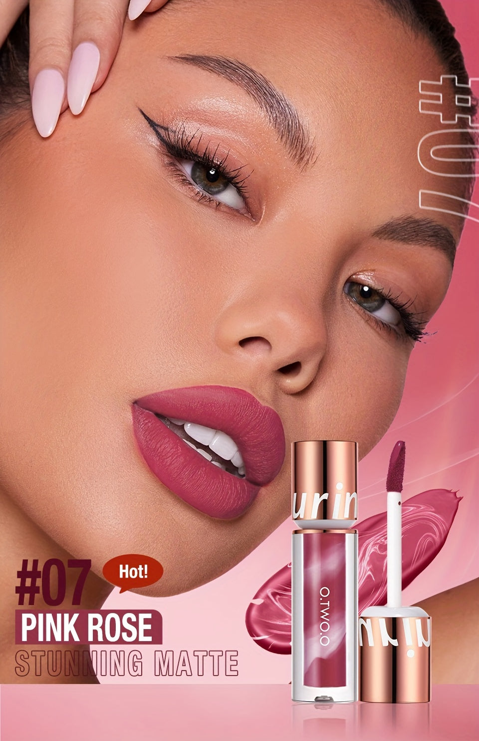 O.TWO.O Lip Tint Matte Long Lasting Waterproof